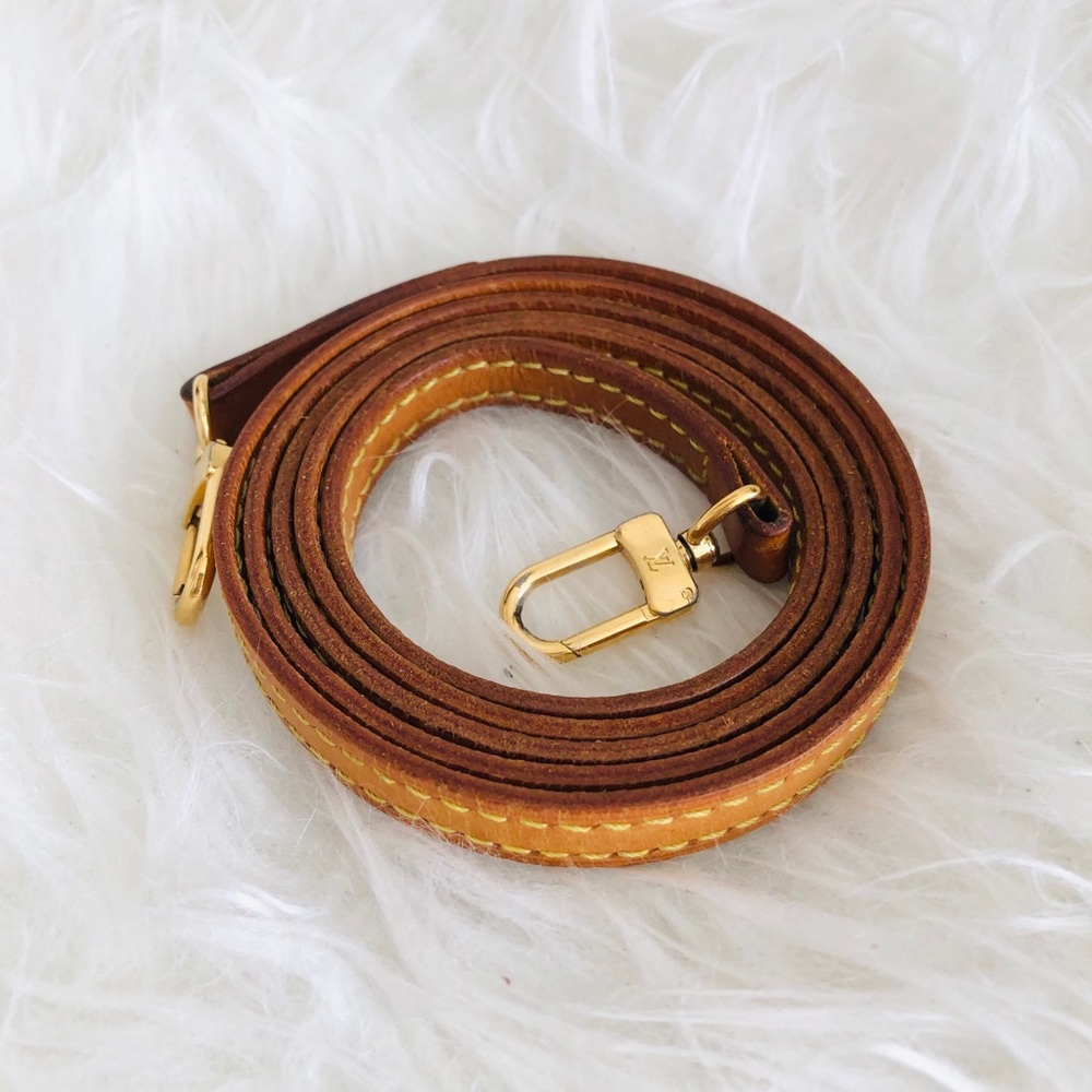 Authentic Louis Vuitton Vachetta Leather Strap